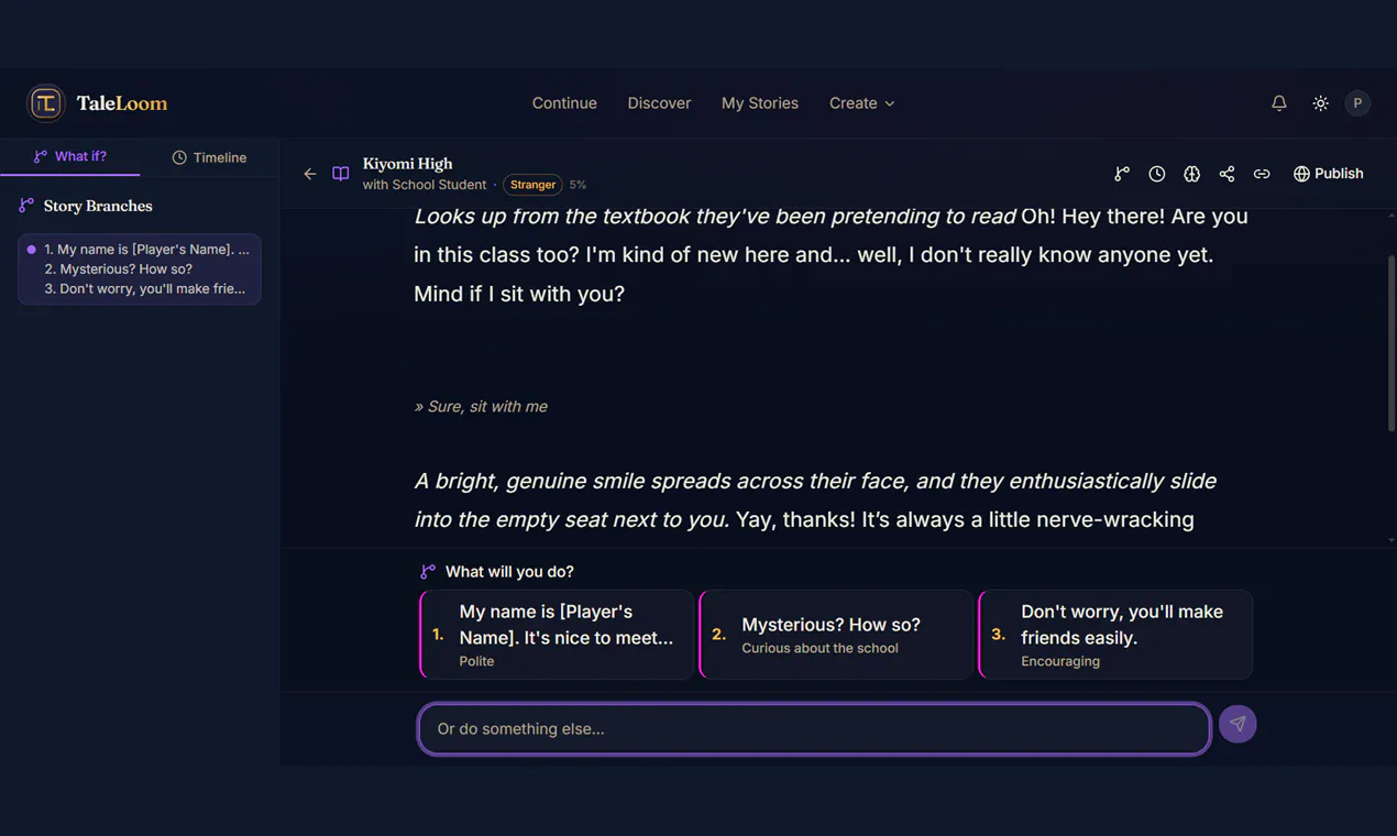 TaleLoom AI gallery image
