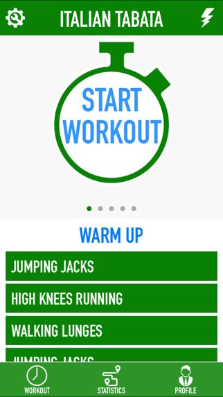 Italian Tabata - Timer Workout gallery image