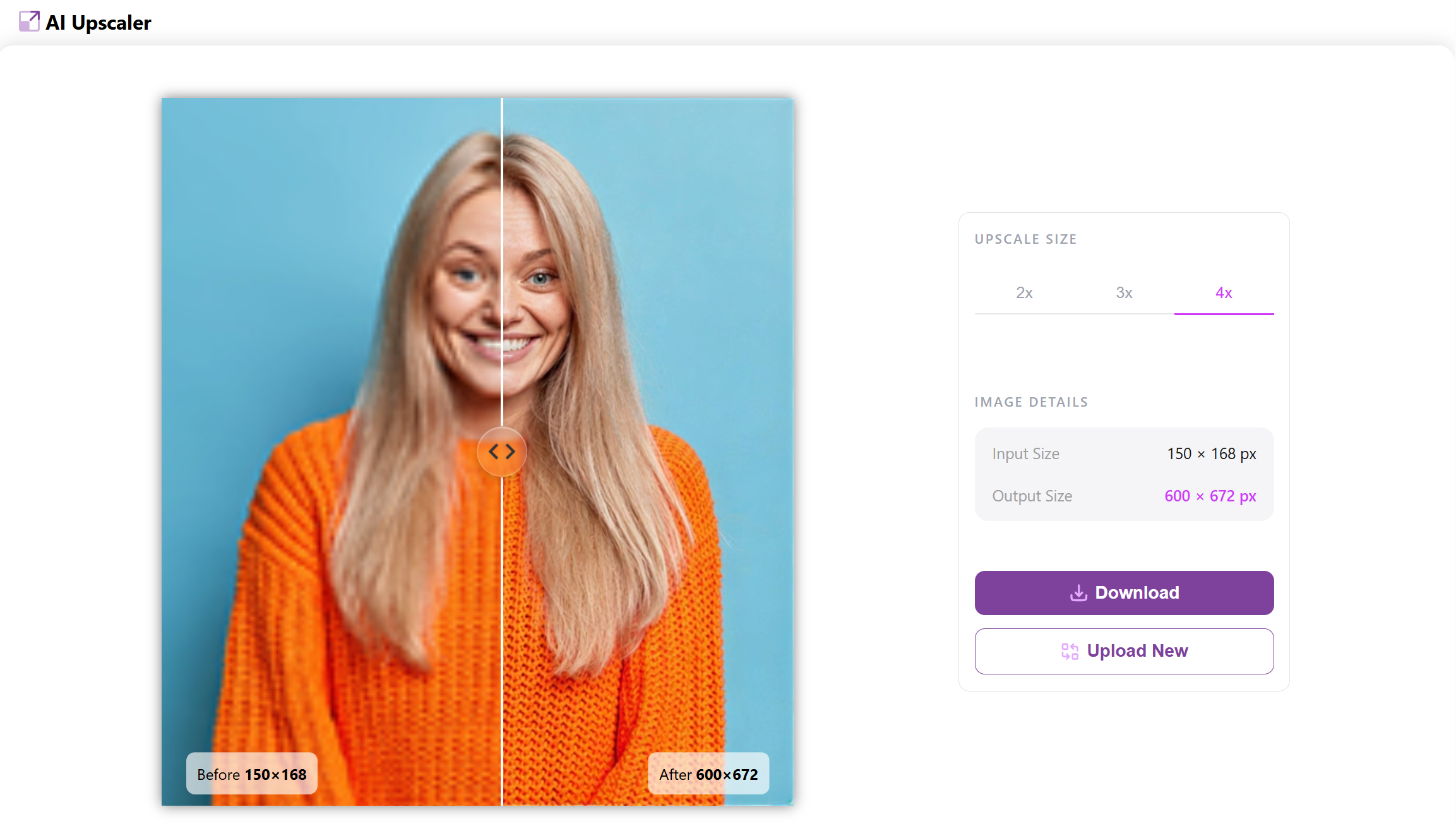 AI Upscaler gallery image