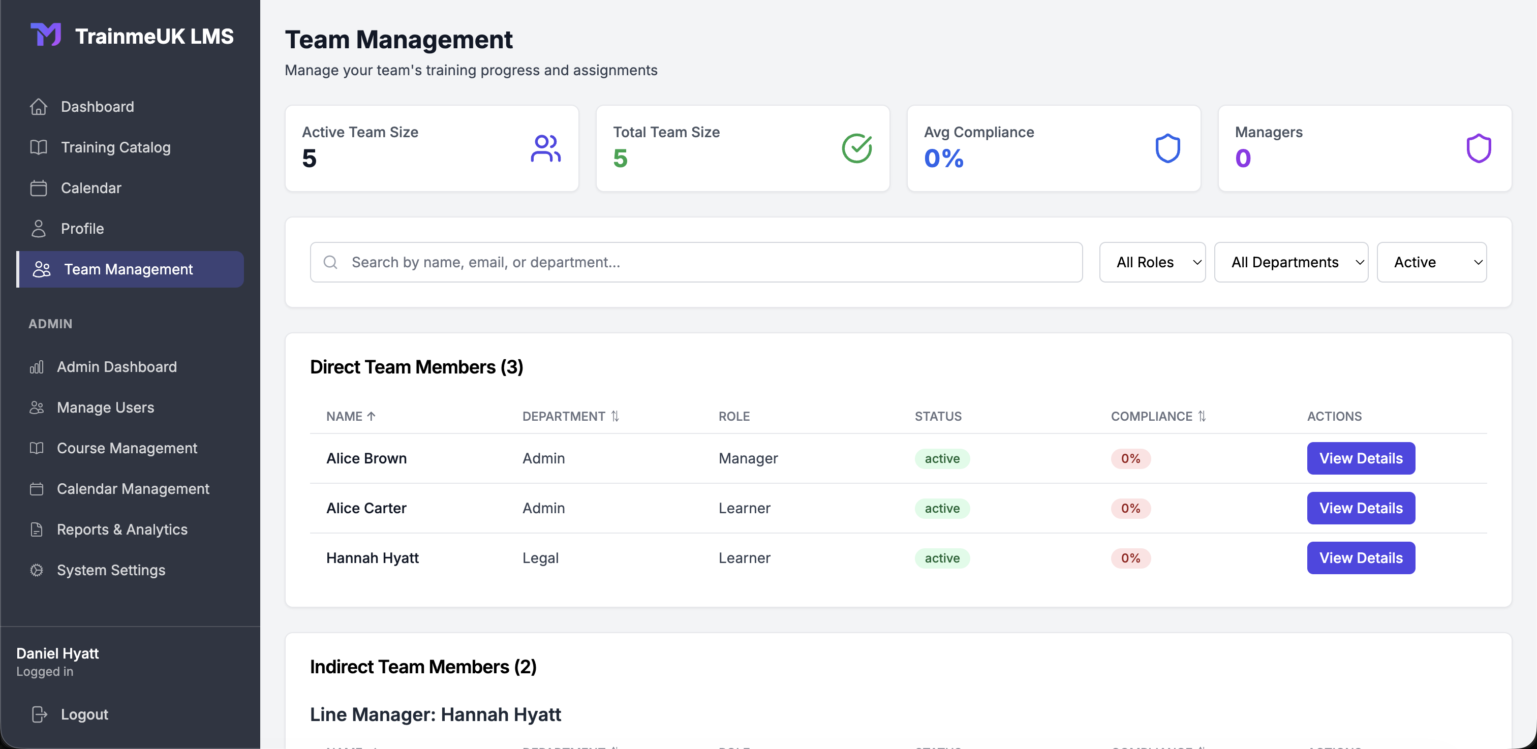 TrainMe UK - Screenshot 3 showing product features and functionality