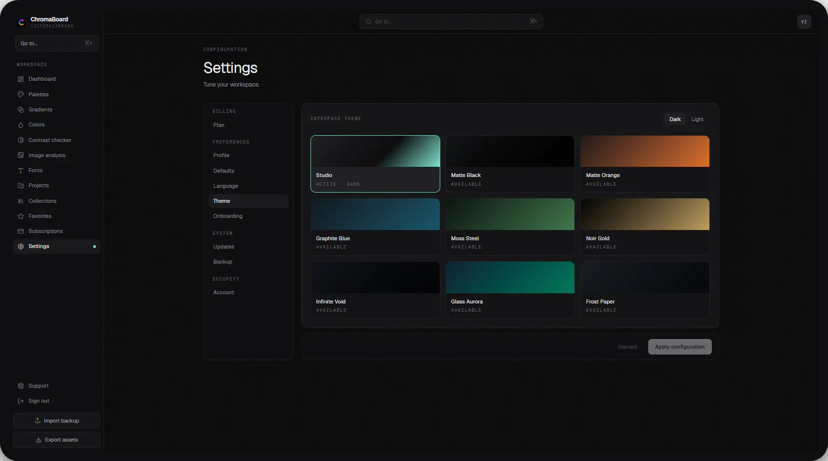 ChromaBoard gallery image