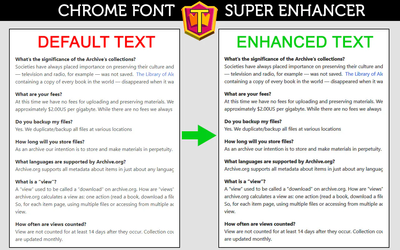 Chrome Fonr Super Enhancer gallery image