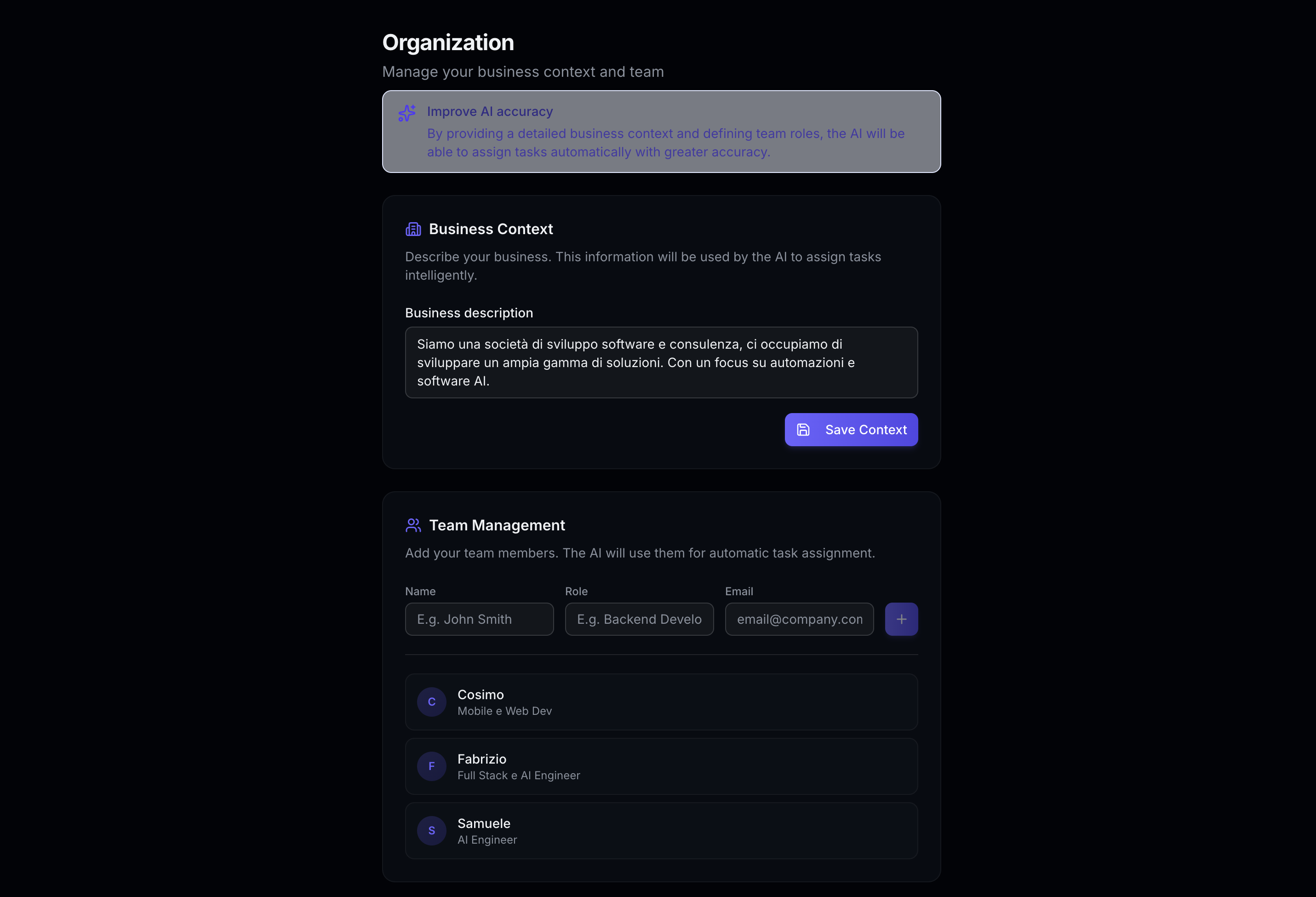 Actem - Screenshot 4 showing product features and functionality