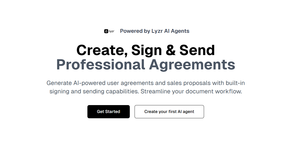 وسائط Lydocs: مدعوم من Lyzr AI 2