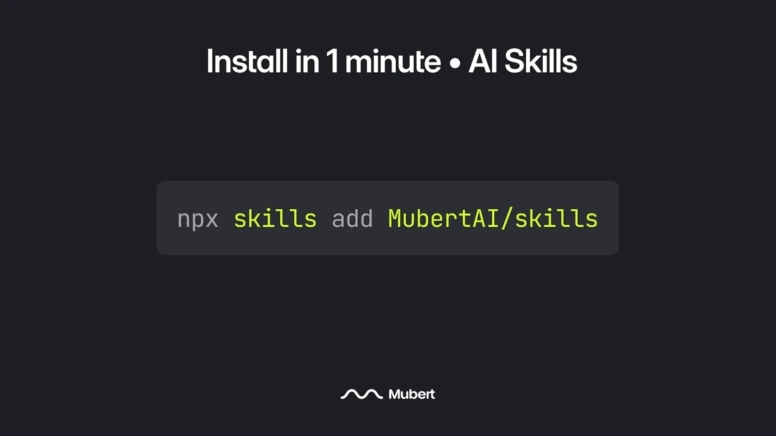 Mubert API screenshot 3