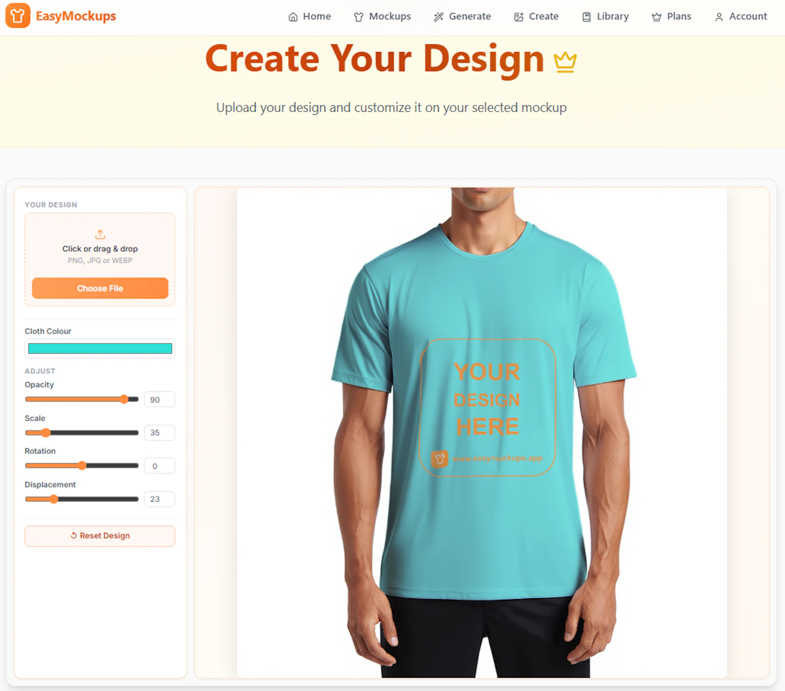 EasyMockups screenshot 2