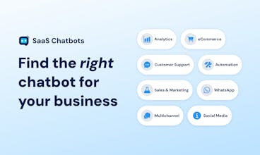 SaaS Chatbots 자원: 고객 상호작용을 높이기 위한 자유로운 액세스 자원의 세계로 빠져들어 보세요.