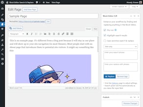 Block Editor Search & Replace gallery image