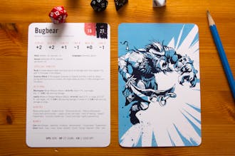 Monster Cards: DnD 5e Reference Cards gallery image