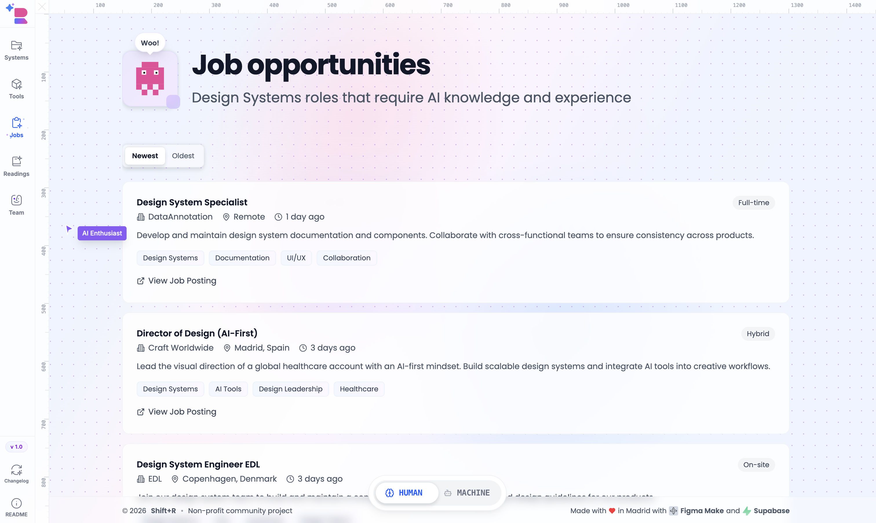 Design Systems repo for the AI Era - Screenshot 4 showing product features and functionality