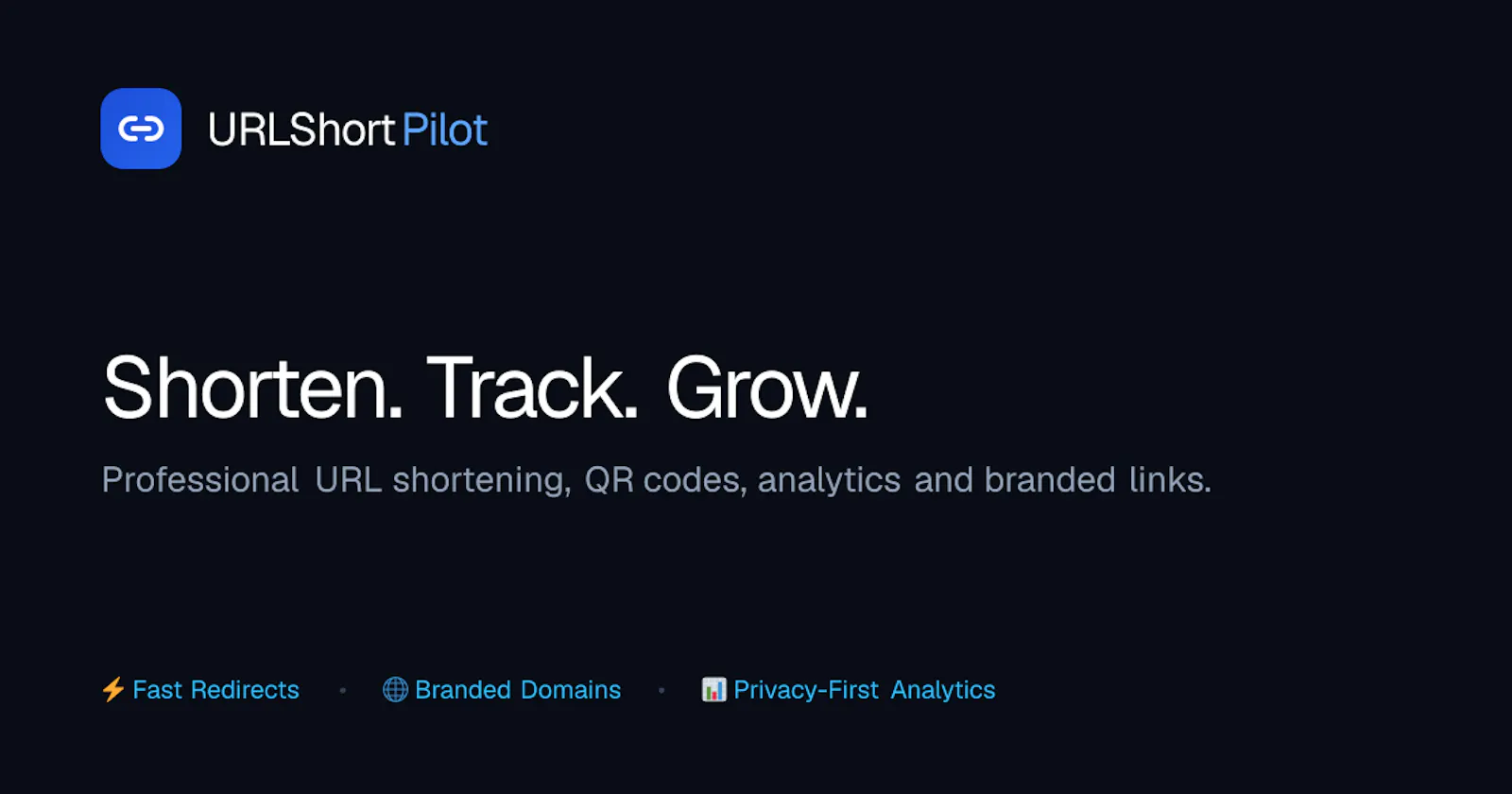 URLShortPilot screenshot 1