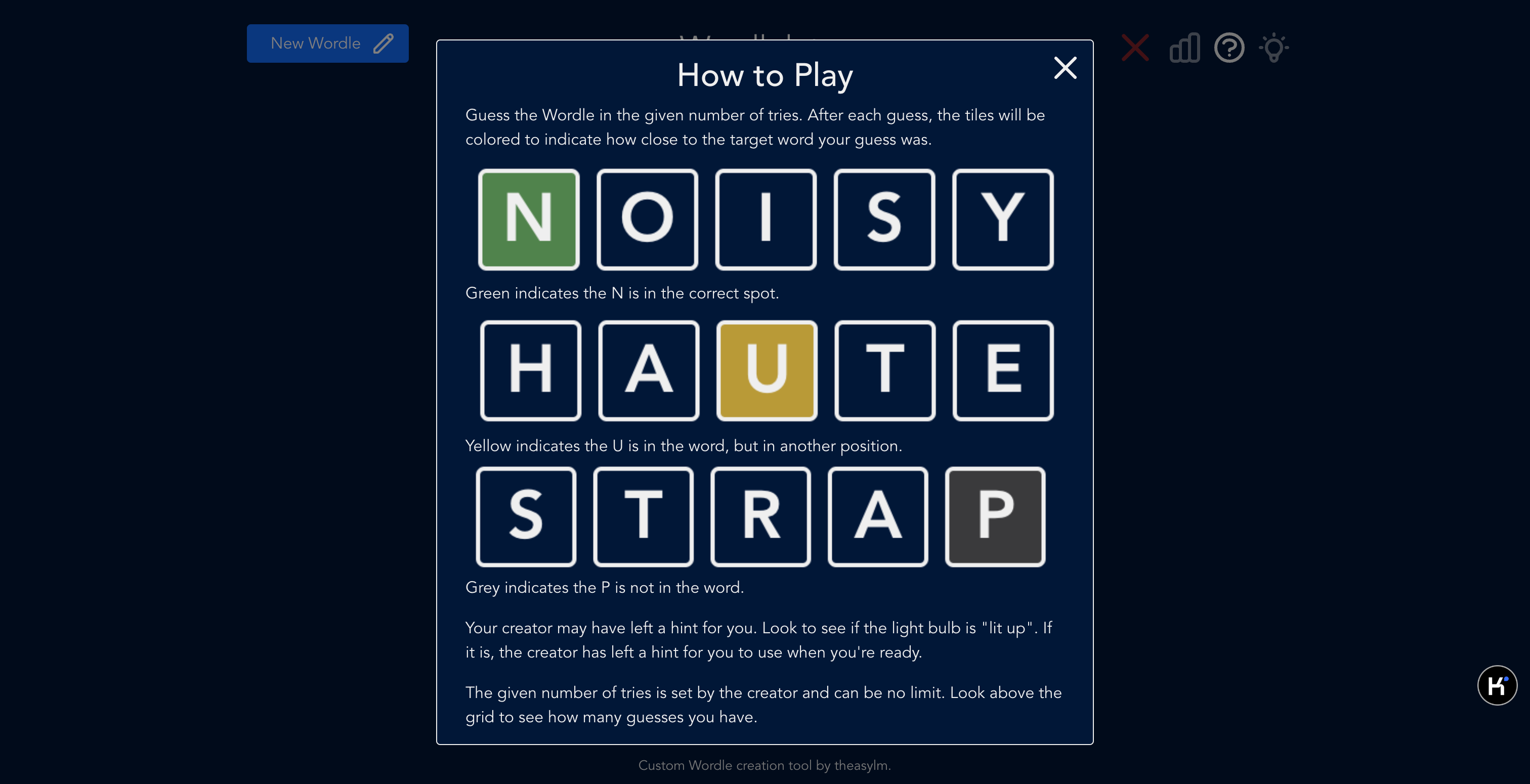 Custom Wordle gallery image