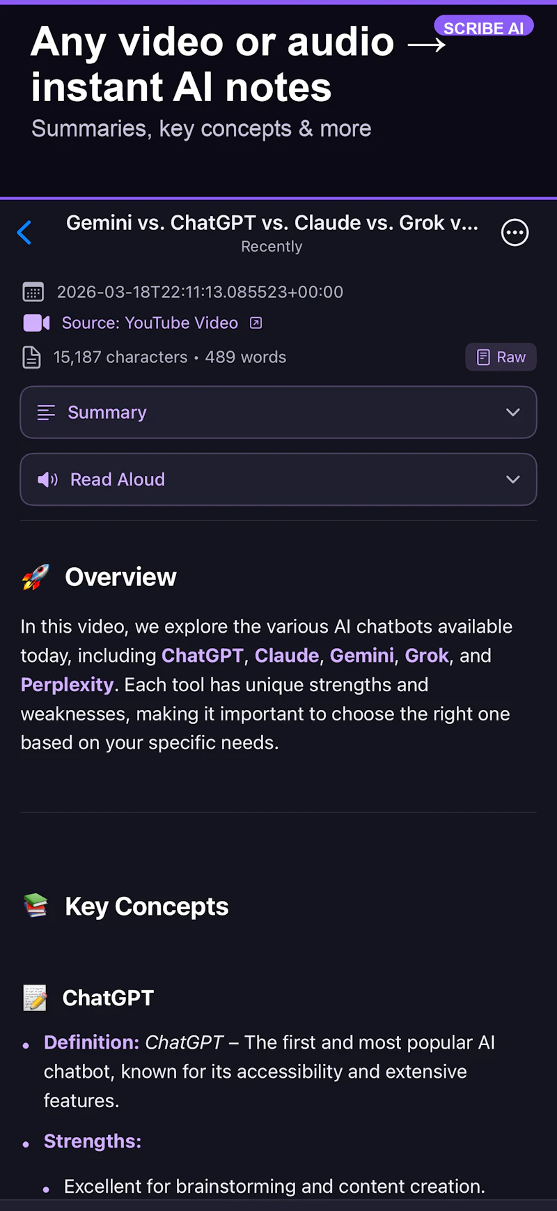 ScribeAI screenshot 4