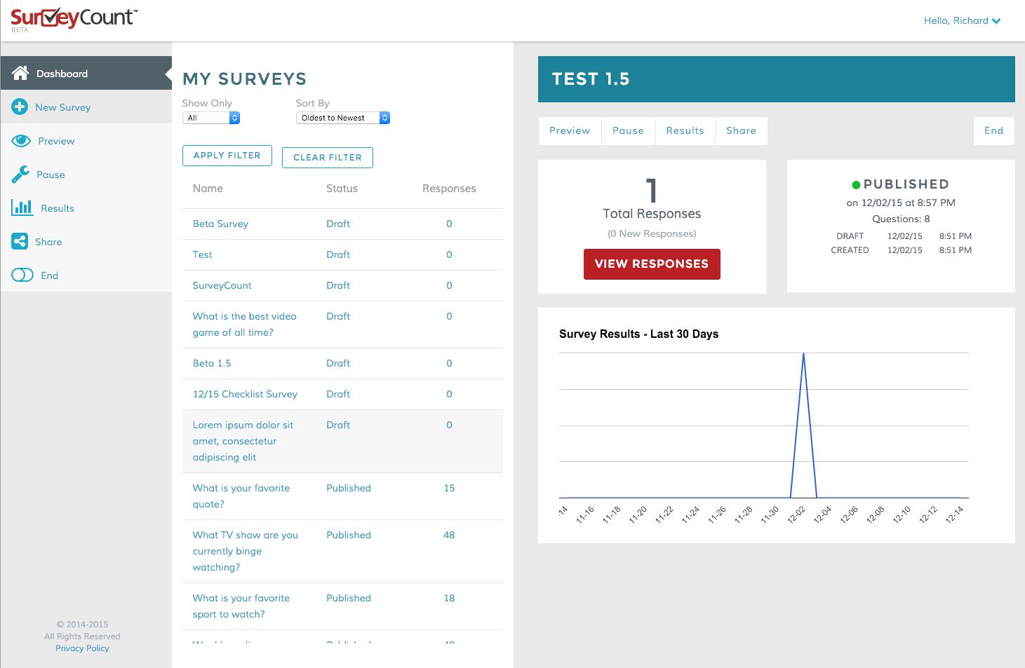 Survey Count gallery image