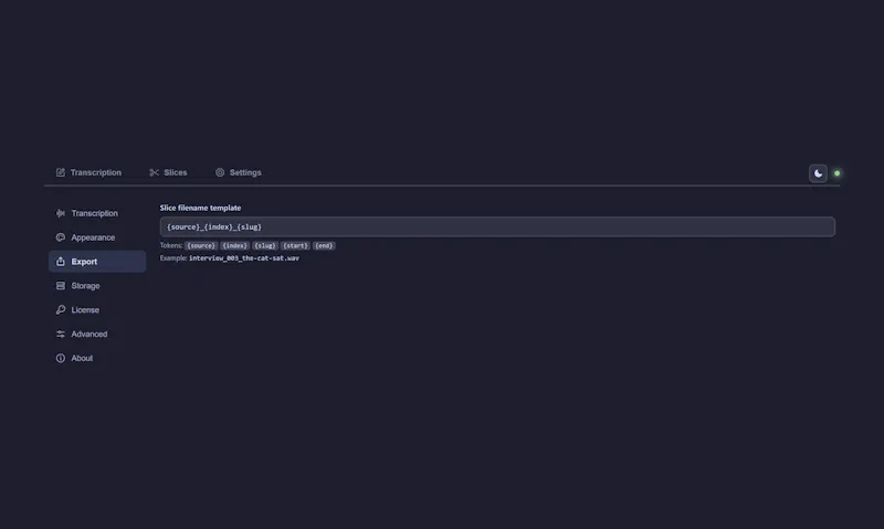 Vocal Slice screenshot 3