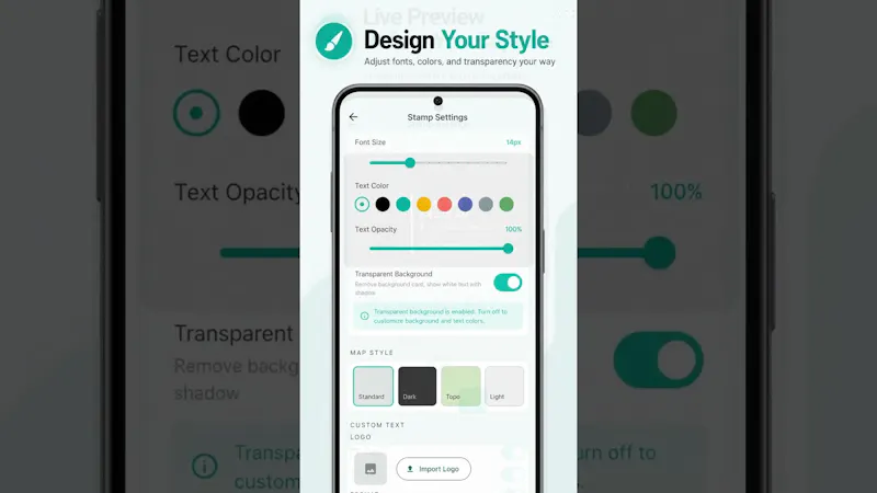 Timestamp Pro screenshot 1 (video preview)