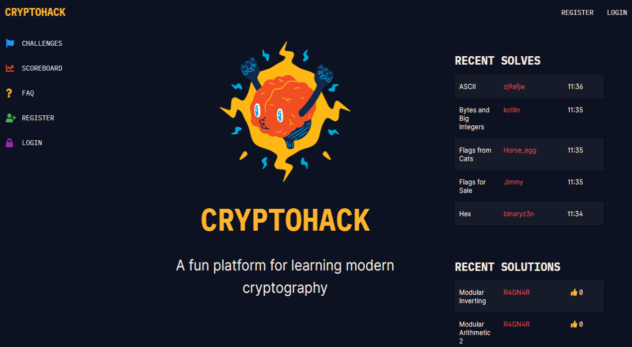 CryptoHack gallery image