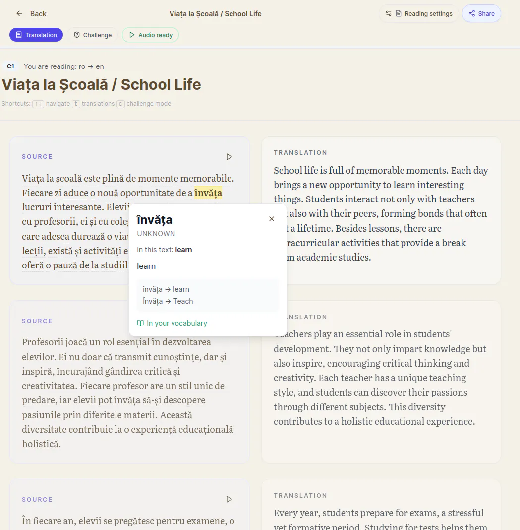 Bilingual Reader gallery image