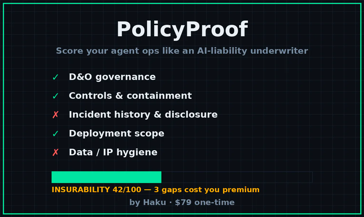 PolicyProof — AI insurance readiness gallery image