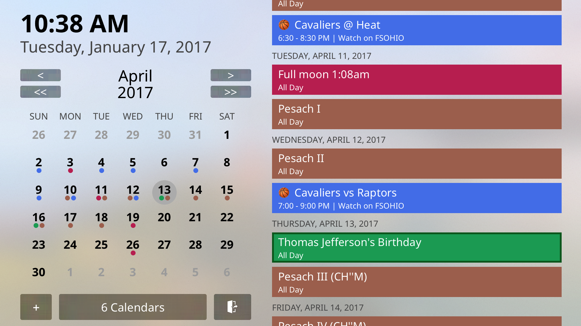 Calendar for Google Calendar for AppleTV gallery image