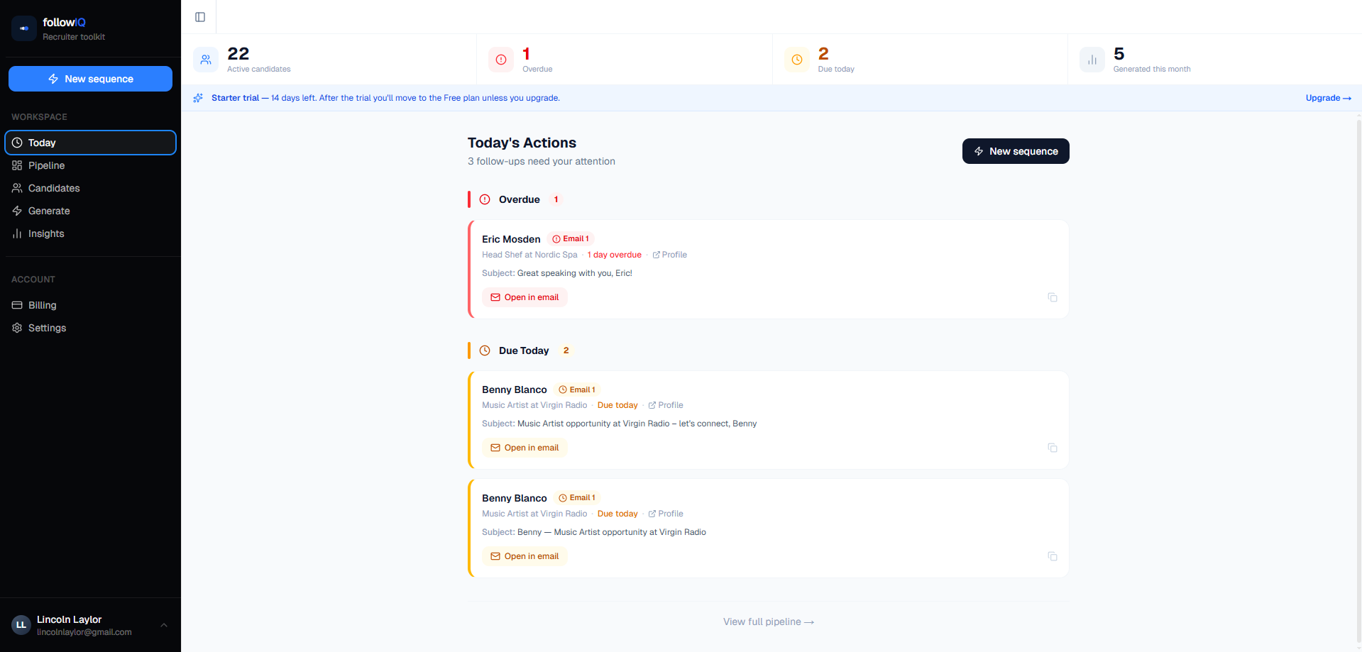 FollowIQ gallery image