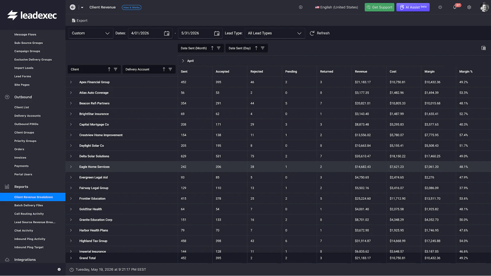 LeadExec by ClickPoint Software screenshot 9