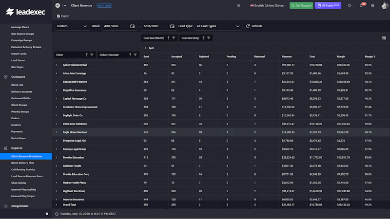 LeadExec by ClickPoint Software screenshot 9