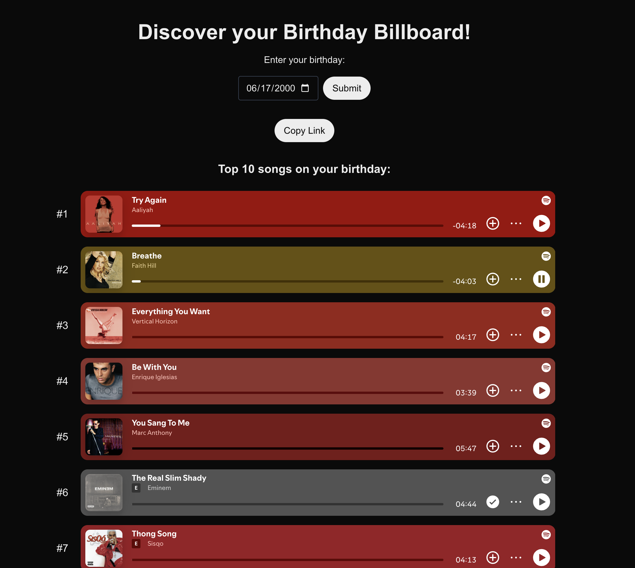 Birthday Billboad gallery image