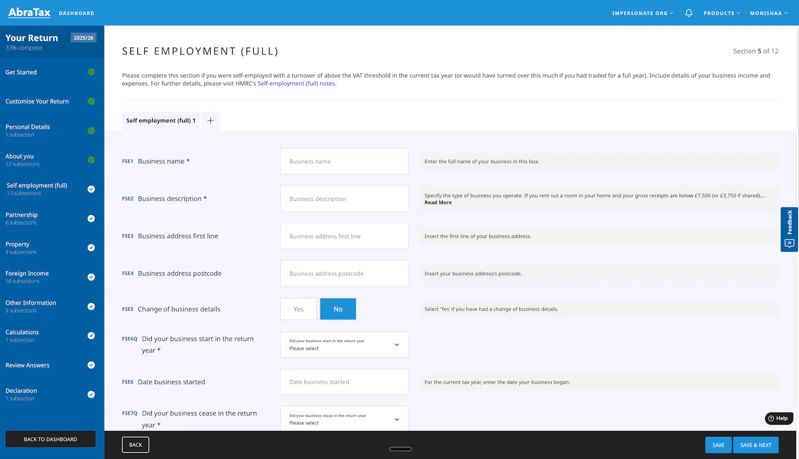 AbraTax screenshot 4