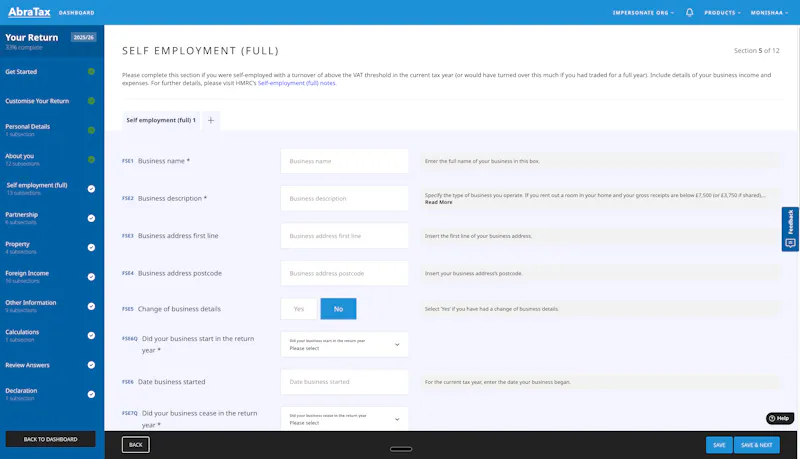 AbraTax screenshot 4