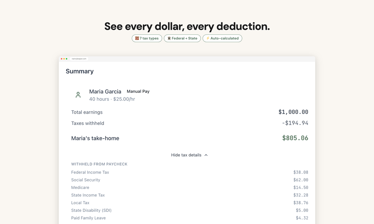 NannyKeeper gallery image