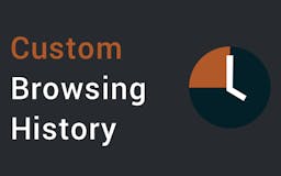 Custom Browsing History media 1
