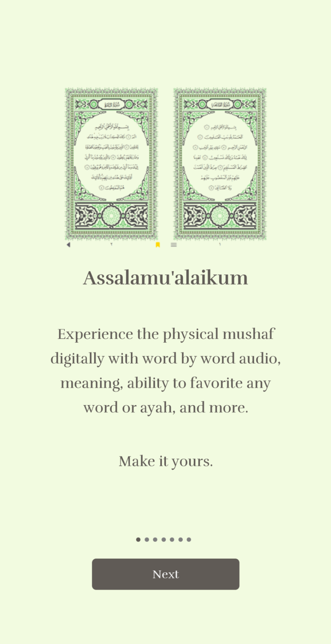 My Mushaf gallery image