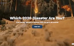 Which 2020 Disaster Are You? media 1