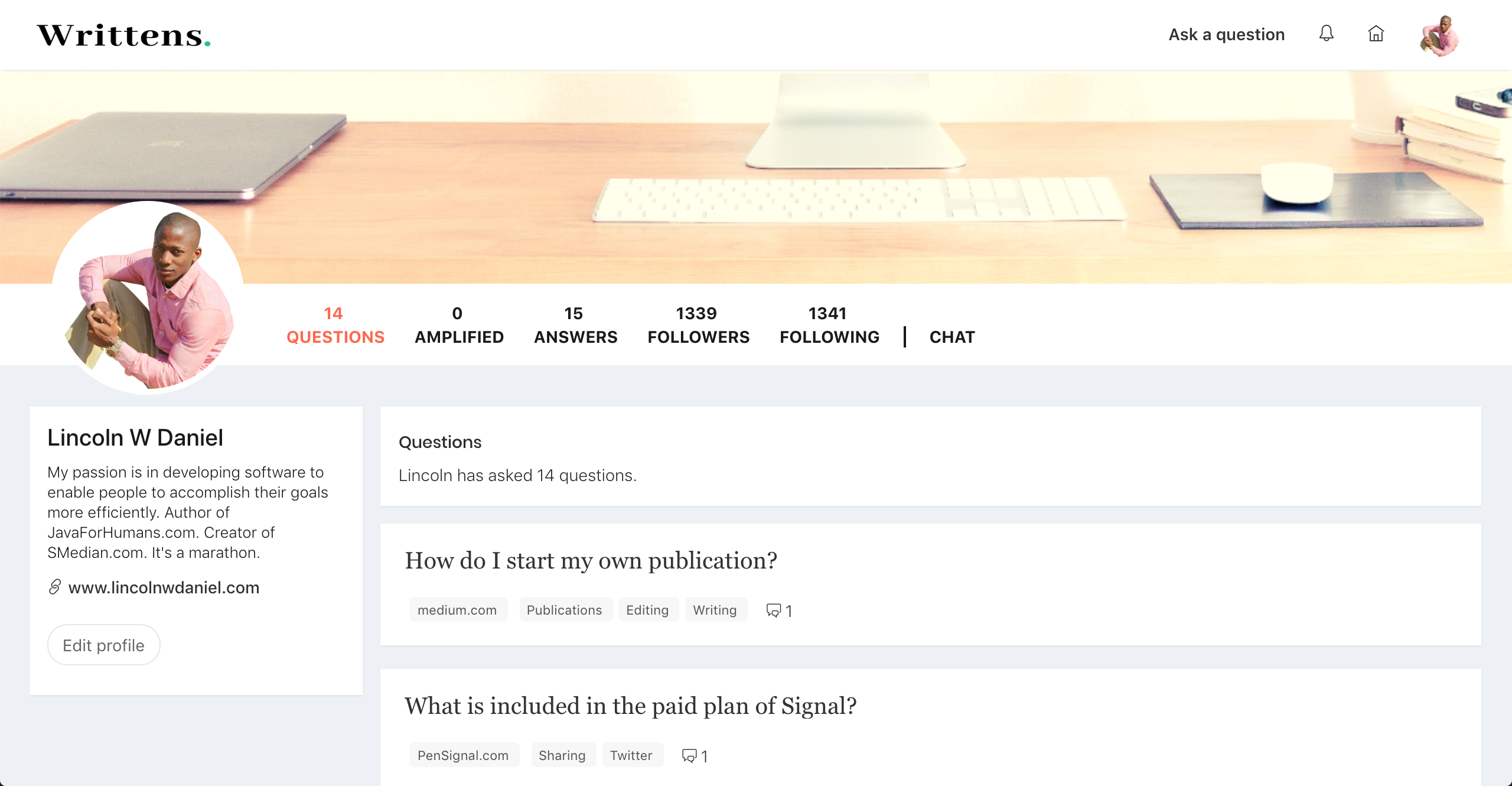 Writtens gallery image