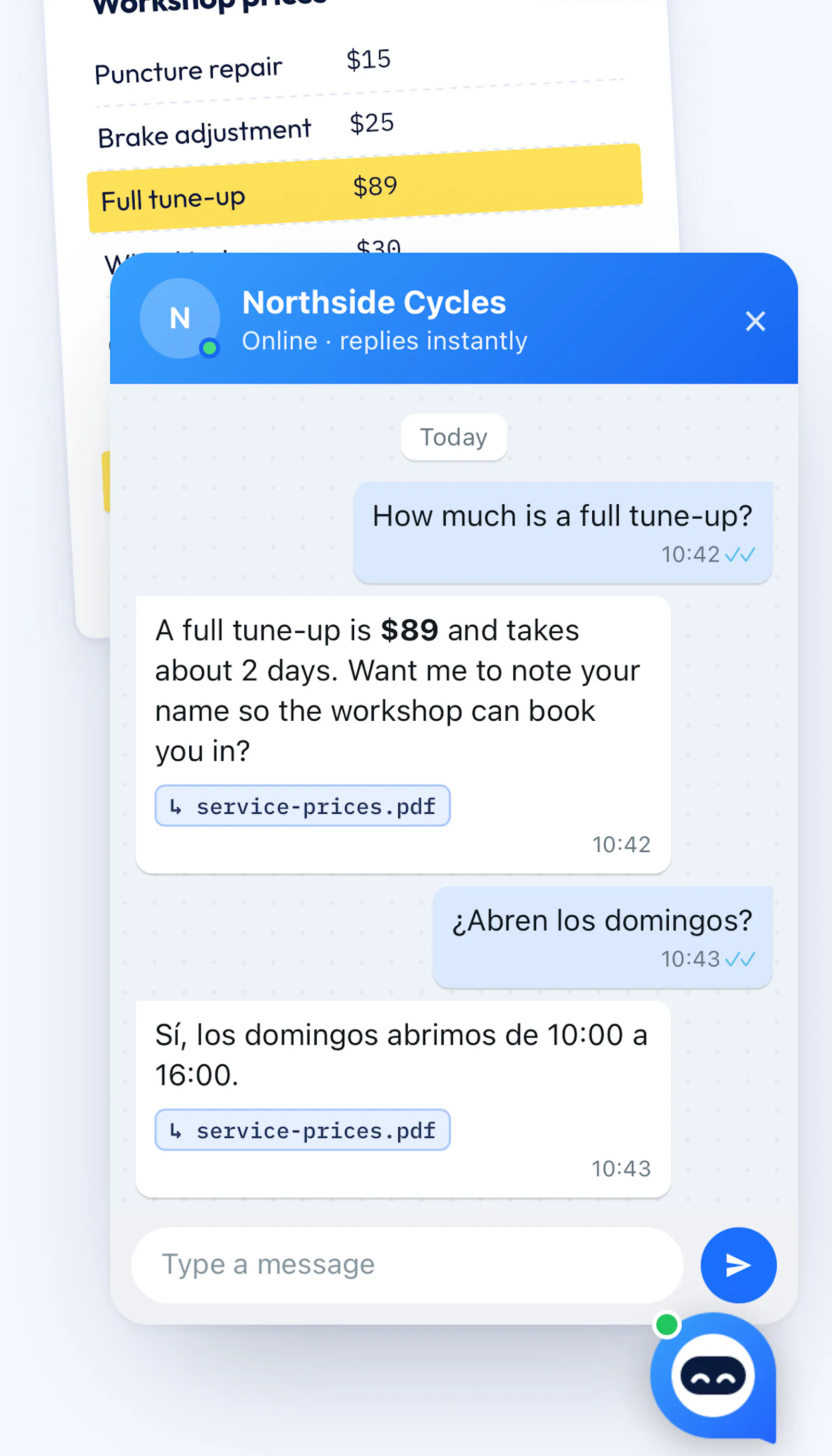 askAgent screenshot 2