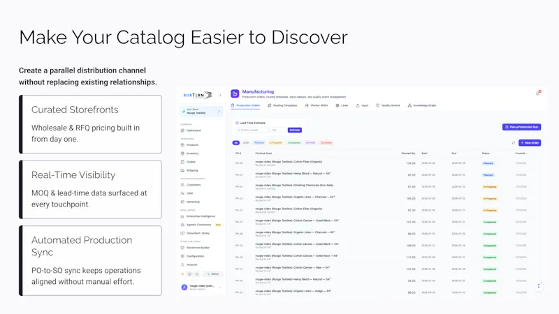 SusTern AI-Commerce screenshot 5