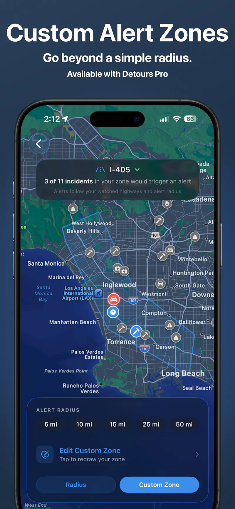 Detours: Traffic & Road Alerts screenshot 5