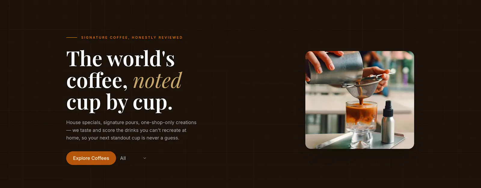 World Coffee Note screenshot 1
