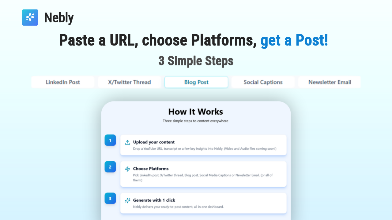 Nebly - Screenshot 3 showing product features and functionality