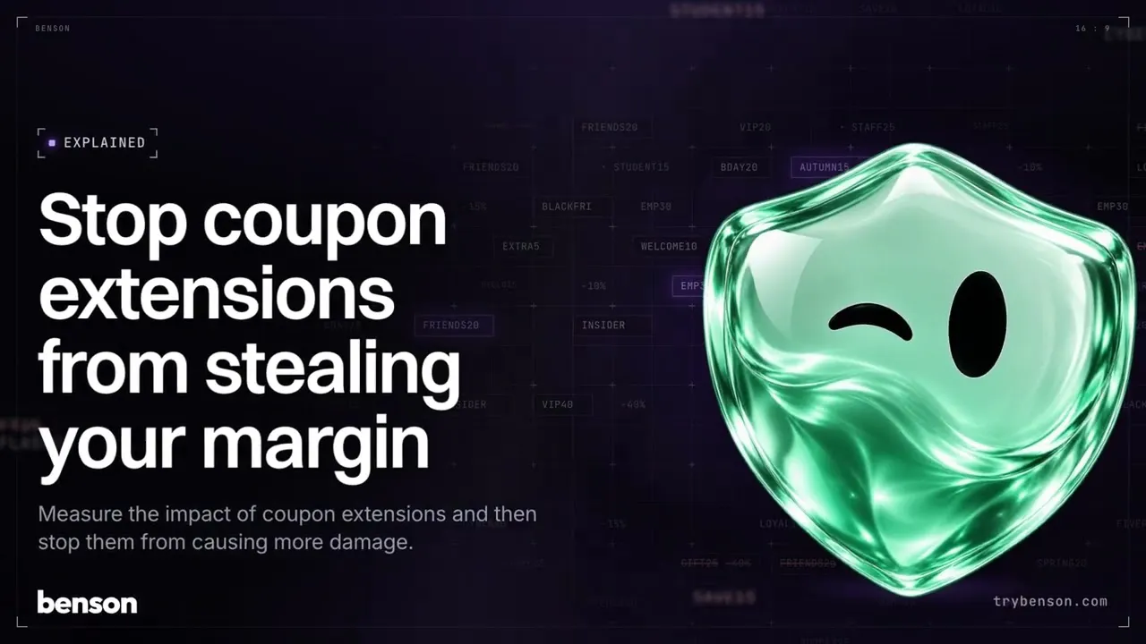 Benson - Block Discount Extensions gallery image