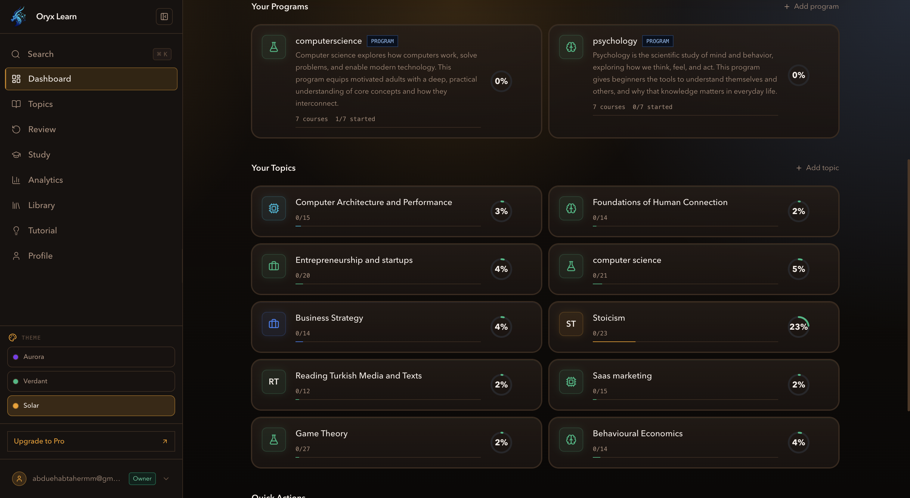 Oryx Learn — Learn like never before gallery image