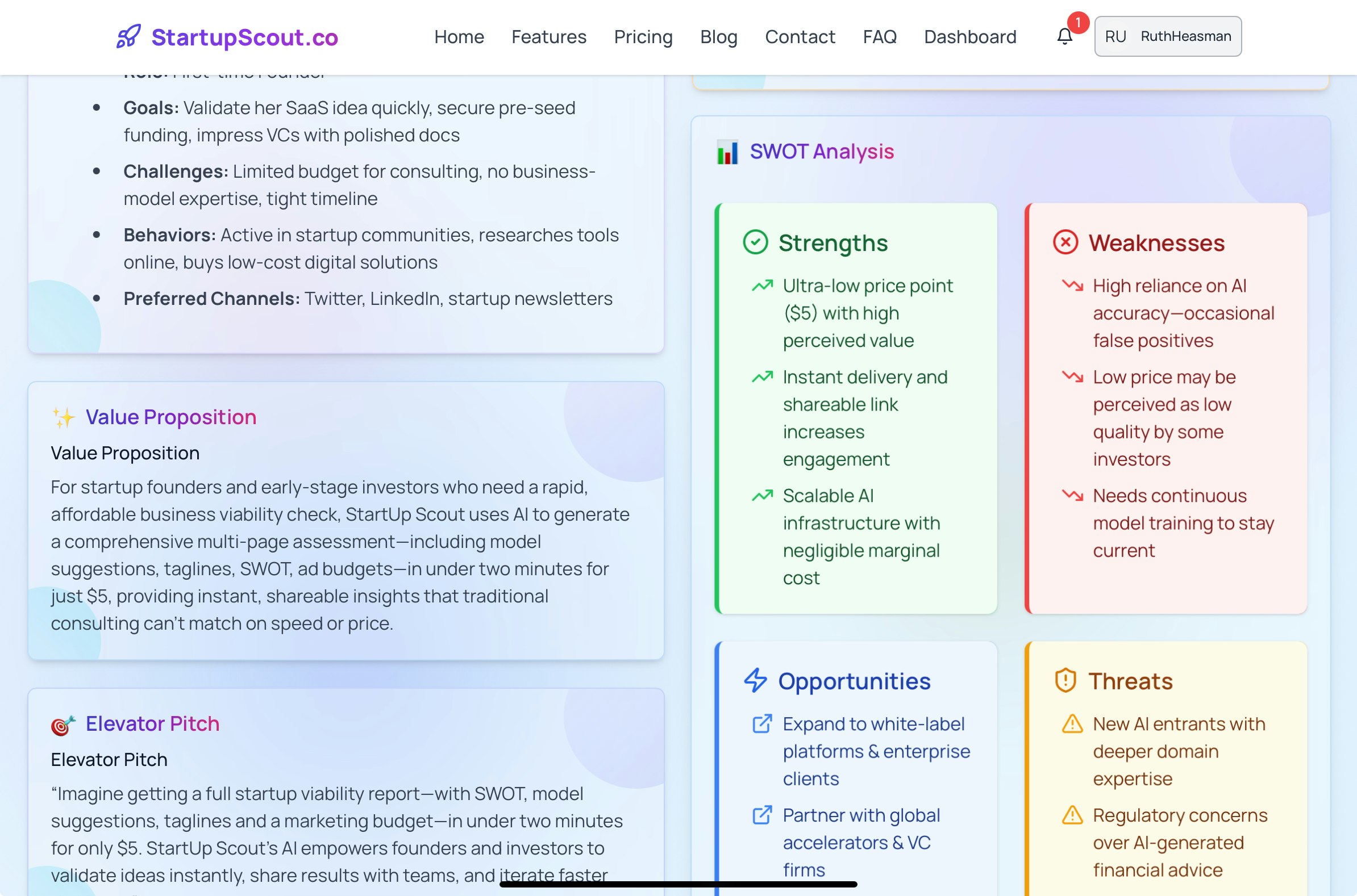 StartupScout.co - ตรวจสอบความคิดเริ่มต้นของคุณภายในไม่ถึง 5 นาที media 6