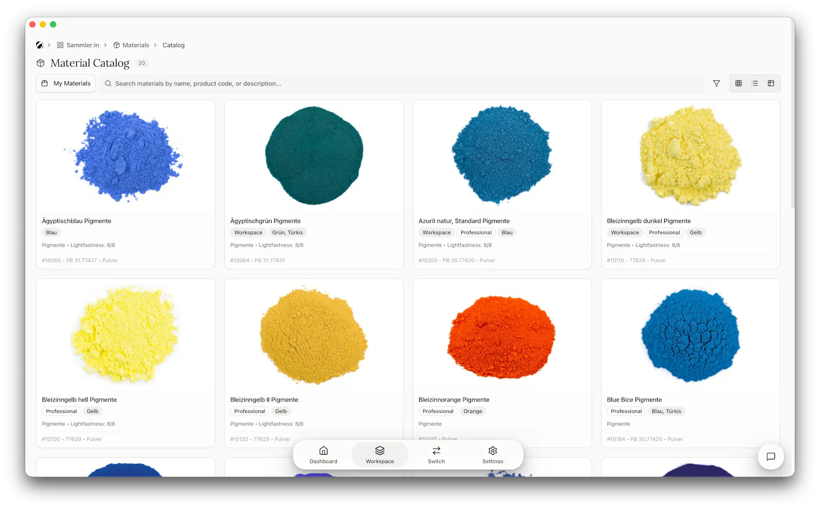 OPUS Studio management for artists screenshot 6