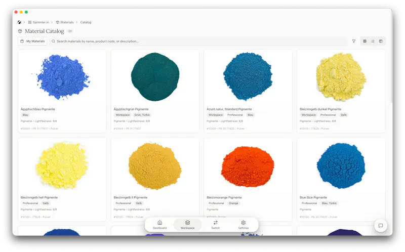 OPUS Studio management for artists screenshot 6