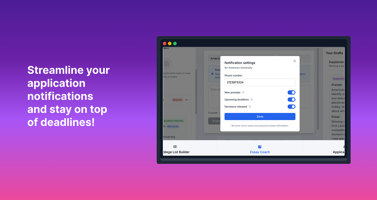 Apply.AI - Screenshot 3 showing product features and functionality