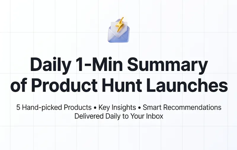 Daily Digest for Product Hunt screenshot 1