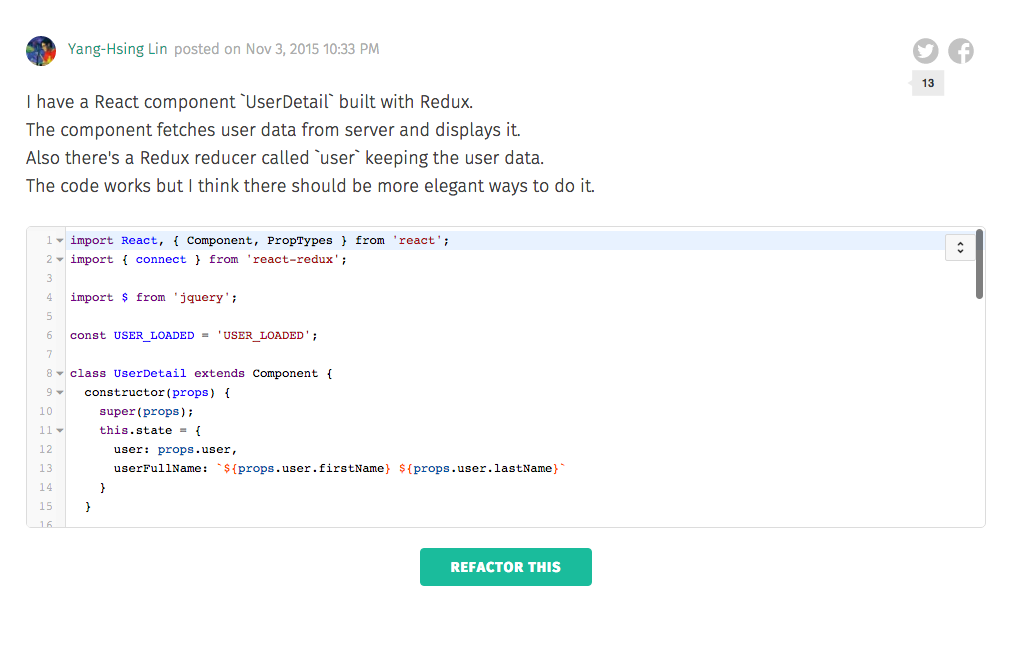 Refactor.io gallery image