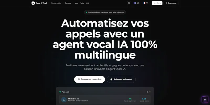 Agent IA Vocal screenshot 2