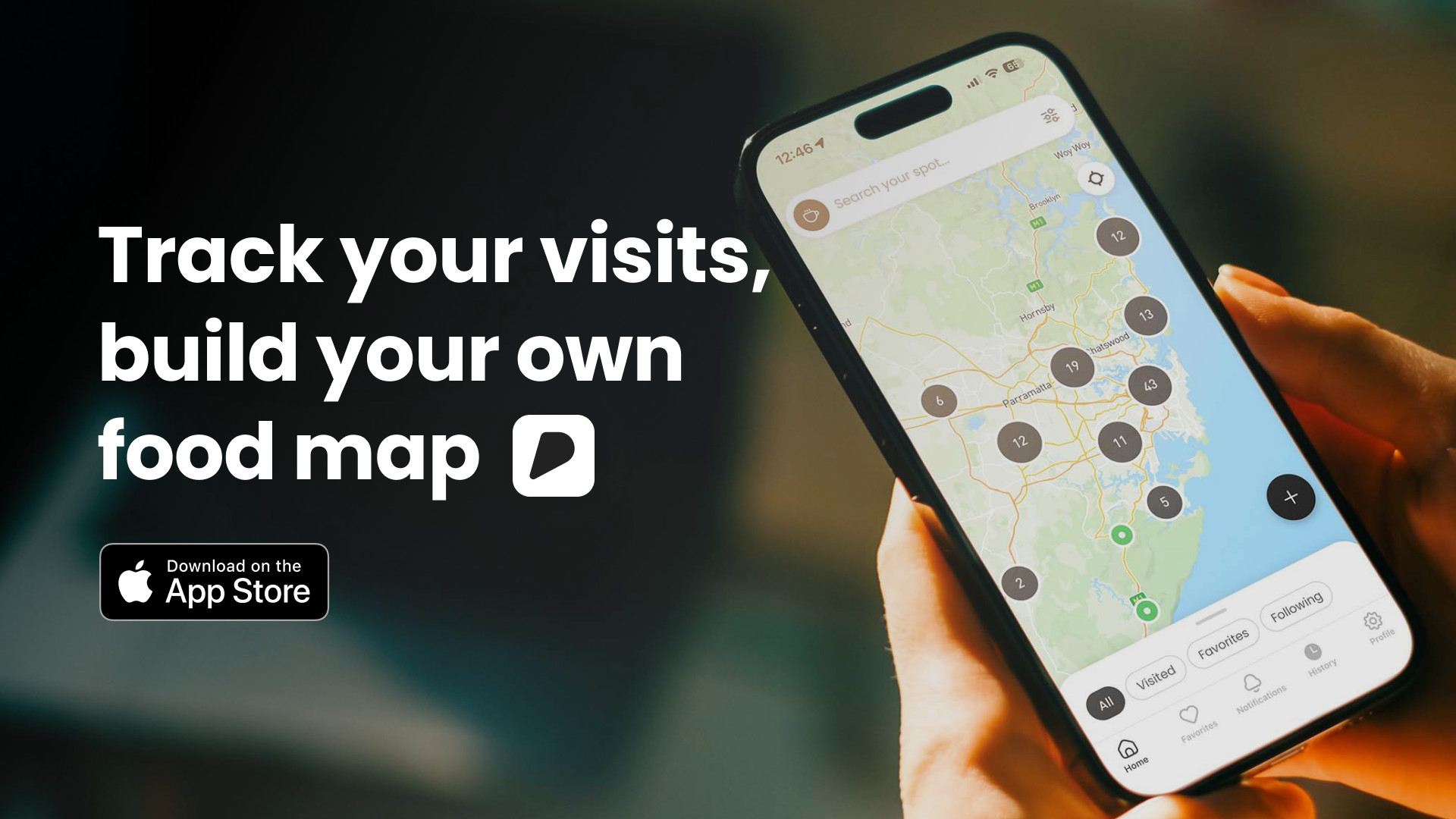Pintio - Food Map & Tracker gallery image